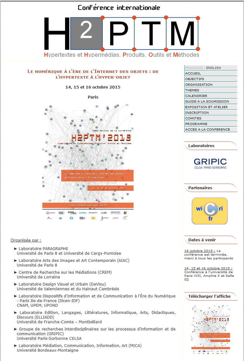 conférence 2015